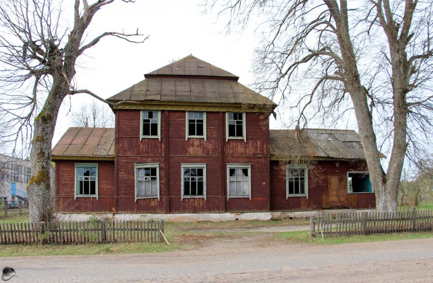 Церковь Николая Чудотворца, Веречье (Городокский район, Беларусь, Витебская область). общий вид в ландшафте