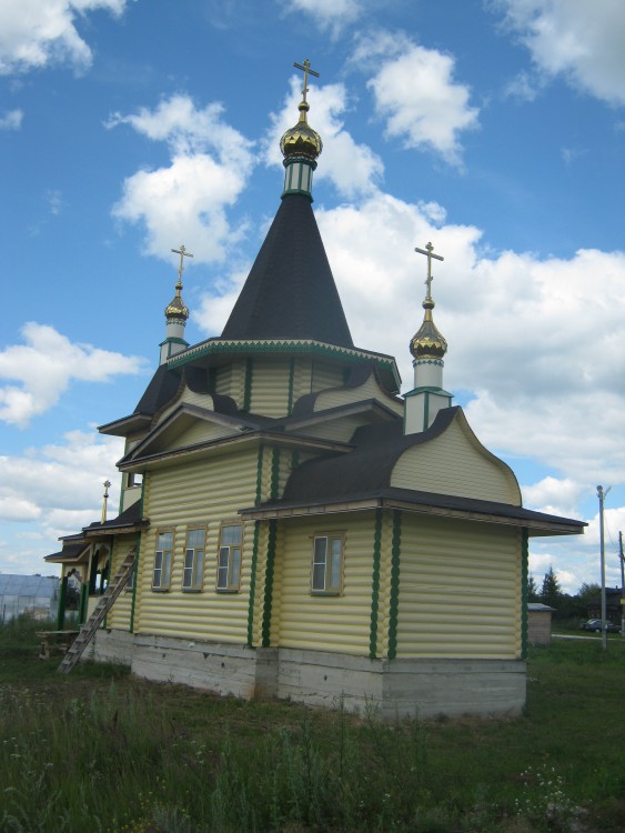 Мало-Борисково. Церковь Сергия Радонежского. фасады