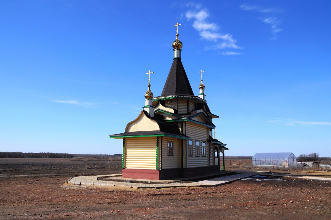 Мало-Борисково. Церковь Сергия Радонежского. фасады, Вид с северо-востока