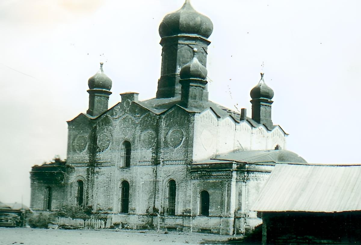 архивная фотография. Церковь Александра Невского, Сардык (Унинский район, Кировская область)