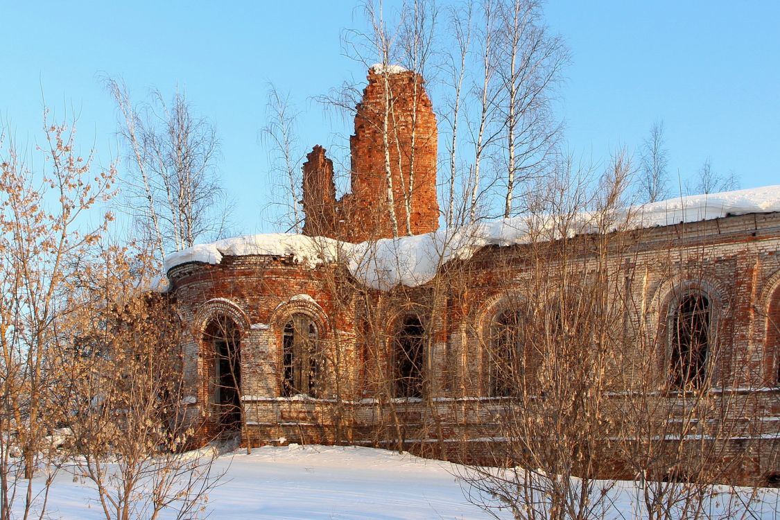 Церковь Троицы Живоначальной, Сосновка (Унинский район, Кировская область). архитектурные детали