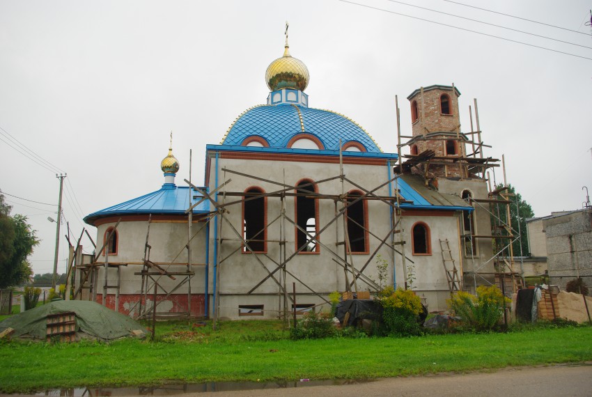 Иецава. Церковь Рождества Пресвятой Богородицы. документальные фотографии