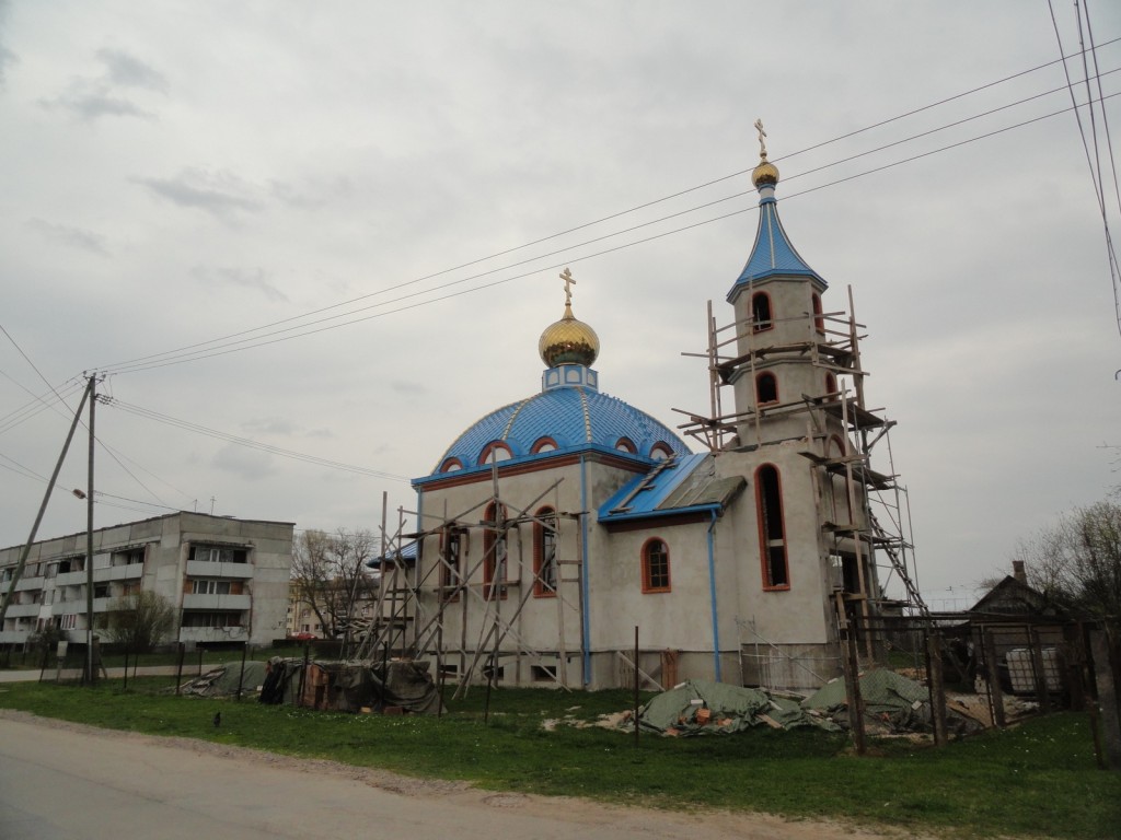 Иецава. Церковь Рождества Пресвятой Богородицы. документальные фотографии