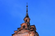 Церковь Троицы Живоначальной, Завершение колокольни.<br>, Елгань, Унинский район, Кировская область