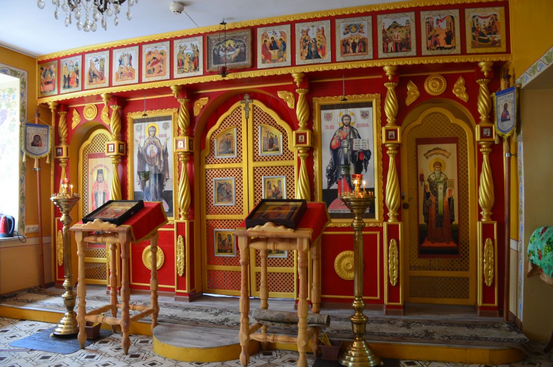 Домовая церковь Пантелеимона Целителя при центральной районной больнице, Камешково (Камешковский район, Владимирская область). интерьер и убранство