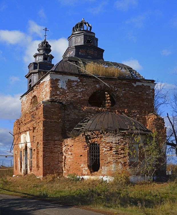 Падеринское. Церковь Вознесения Господня. фасады