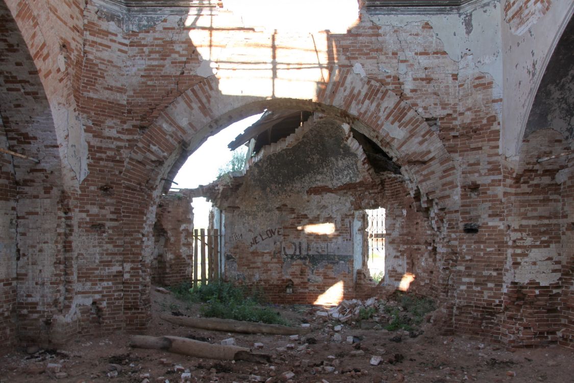 Церковь Вознесения Господня, Падеринское (Кетовский район, Курганская область). интерьер и убранство, Вид в сторону алтаря