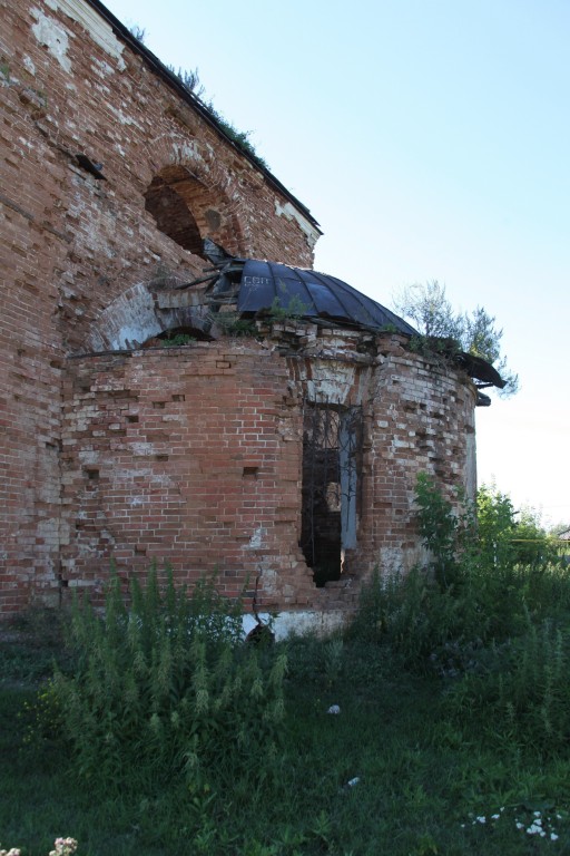 Церковь Вознесения Господня, Падеринское (Кетовский район, Курганская область). архитектурные детали, Апсида