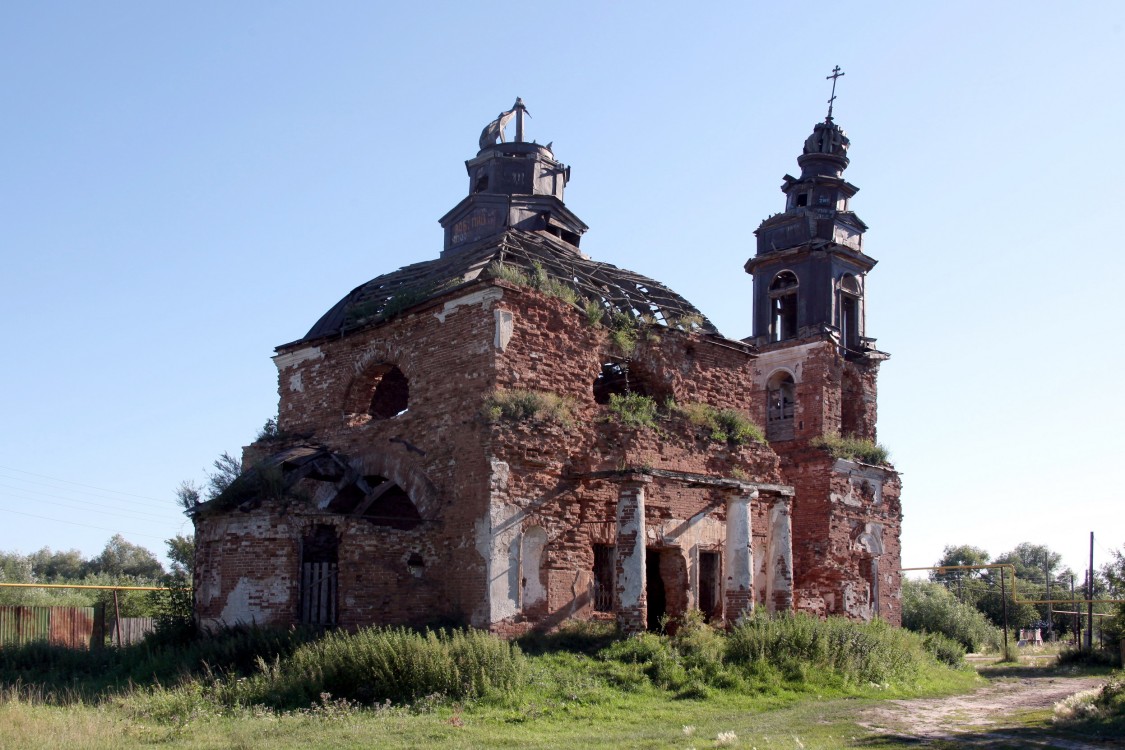 Церковь Вознесения Господня, Падеринское (Кетовский район, Курганская область). фасады, Вид с северо-востока