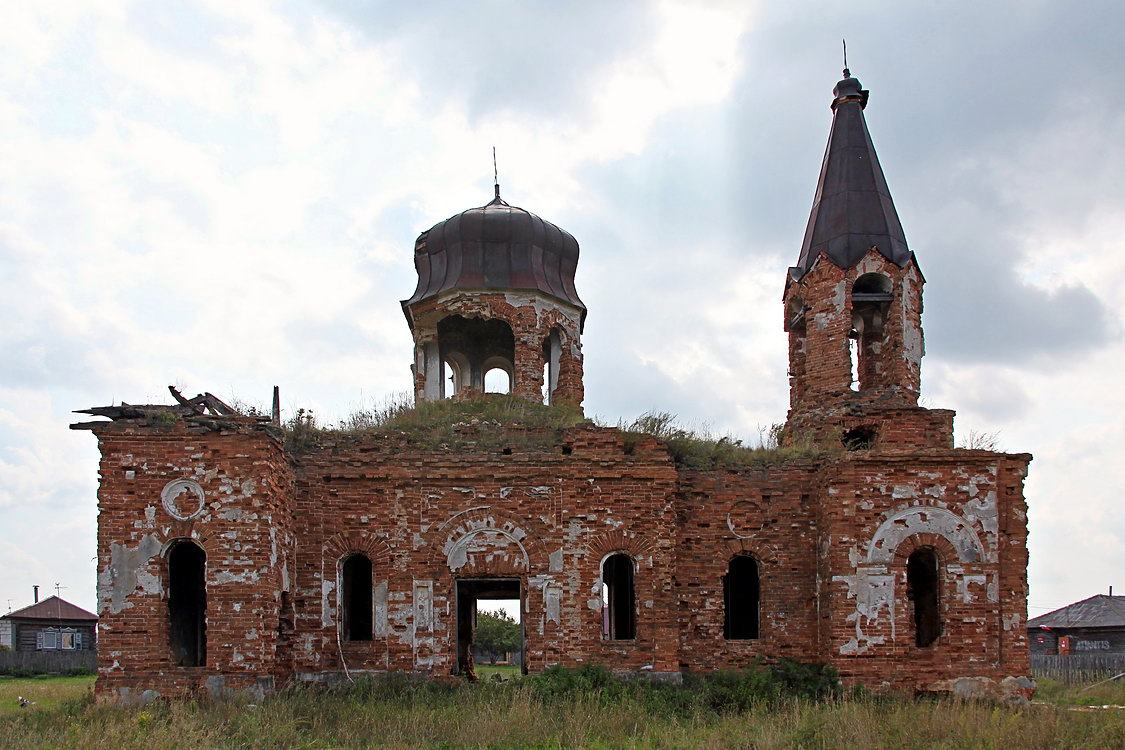 Шкодинское. Церковь Покрова Пресвятой Богородицы. фасады, Северный фасад