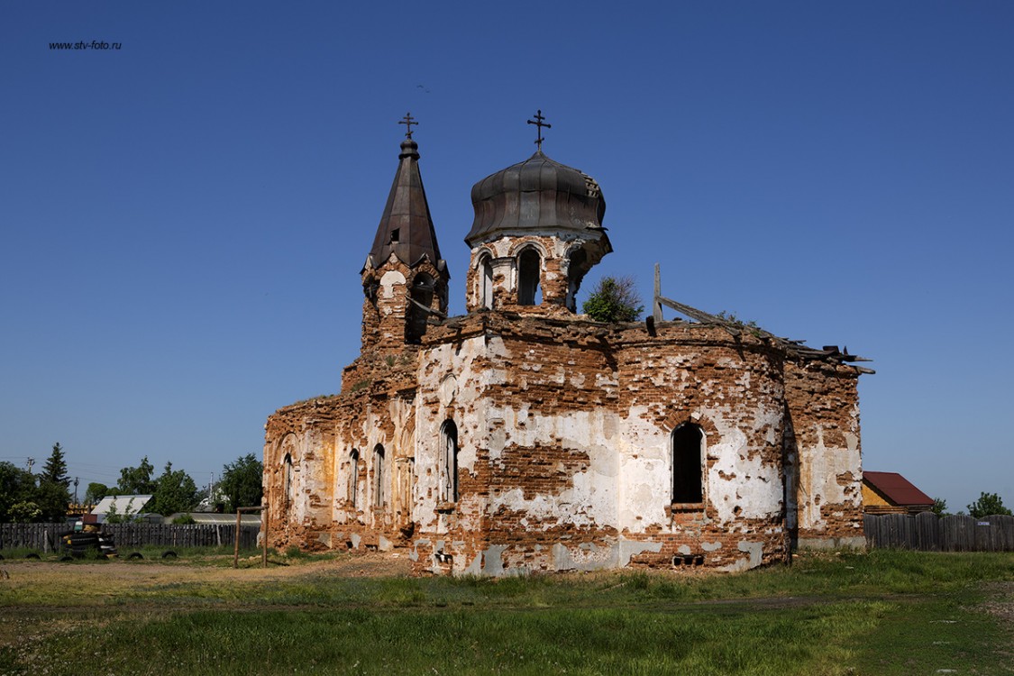 Шкодинское. Церковь Покрова Пресвятой Богородицы. фасады