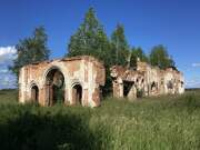 Церковь Рождества Пресвятой Богородицы, Вид с юго-запада<br>, Шмаковское, Ирбитский район (Ирбитское МО), Свердловская область