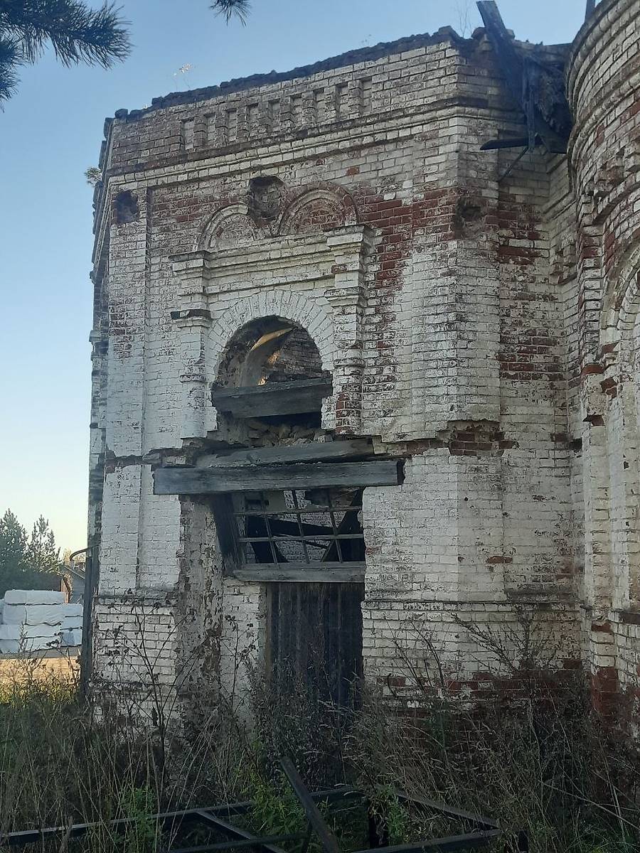 архитектурные детали. Богородицкий Федоровский монастырь. Церковь Троицы Живоначальной, Усадьба-Ратьково (Солигаличский район, Костромская область)