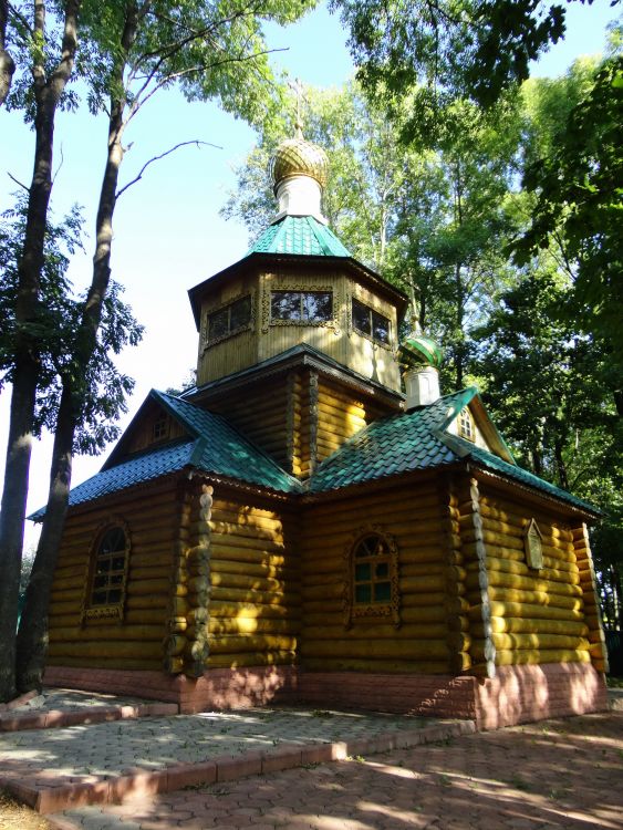 Иоанно-Богословский Макаровский мужской монастырь. Ближний скит. Церковь Феодора Санаксарского, Макаровка (Саранск, город, Республика Мордовия). фасады