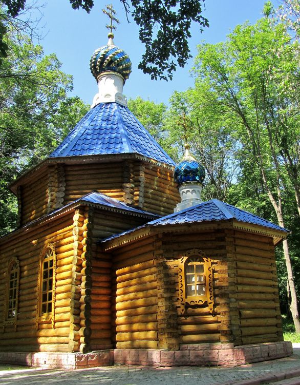 Иоанно-Богословский Макаровский мужской монастырь. Ближний скит. Церковь Феодора Ушакова, Макаровка (Саранск, город, Республика Мордовия). фасады, вид с юго-востока