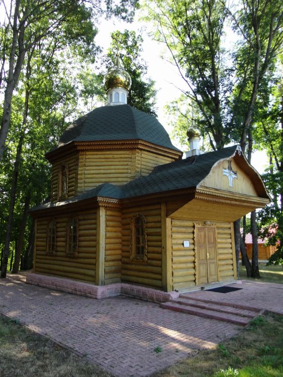 Иоанно-Богословский Макаровский мужской монастырь. Ближний скит. Церковь Гурия Казанского и Варсонофия Тверского, Макаровка (Саранск, город, Республика Мордовия). фасады