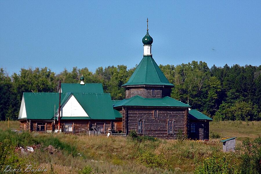 фасады. Иоанно-Богословский Макаровский мужской монастырь. Дальняя пустынь. Церковь Модеста, Патриарха Иерусалимского, Макаровка (Саранск, город, Республика Мордовия)