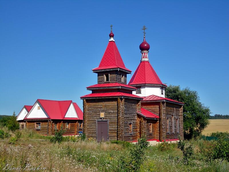 фасады. Иоанно-Богословский Макаровский мужской монастырь. Дальняя пустынь. Церковь Силуана Афонского, Макаровка (Саранск, город, Республика Мордовия)