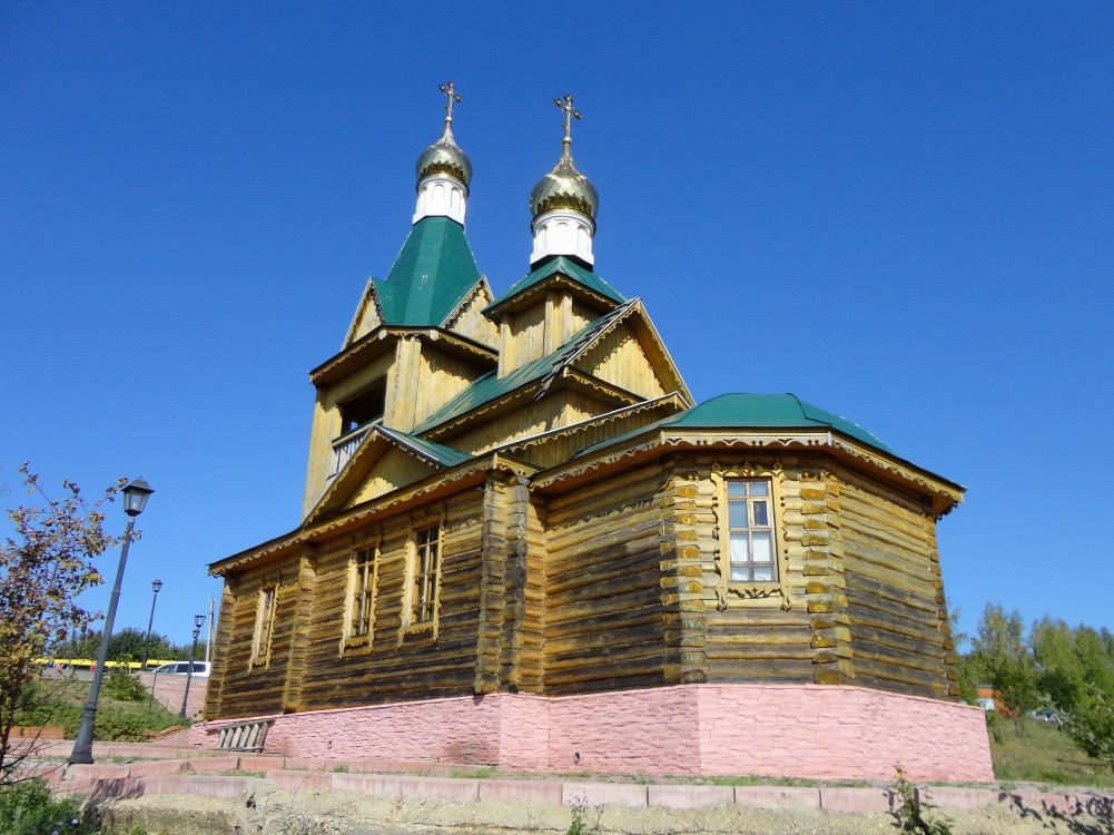 Макаровка. Иоанно-Богословский Макаровский мужской монастырь. Церковь Николая Чудотворца. фасады