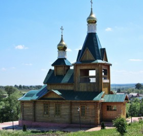 Макаровка. Иоанно-Богословский Макаровский мужской монастырь. Церковь Николая Чудотворца