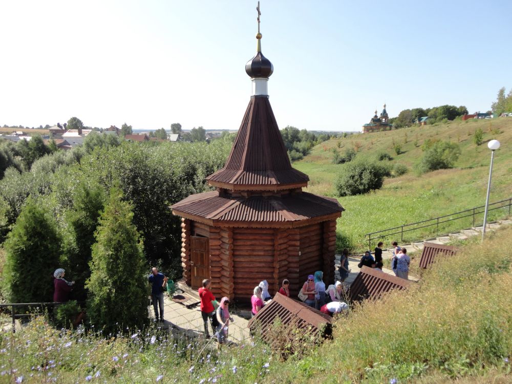 Макаровка. Иоанно-Богословский Макаровский мужской монастырь. Часовня Николая Чудотворца. фасады