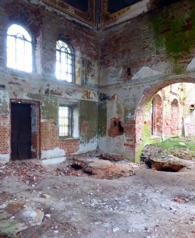 Церковь Вознесения Господня, Вознесенье (Кашинский городской округ, Тверская область). интерьер и убранство