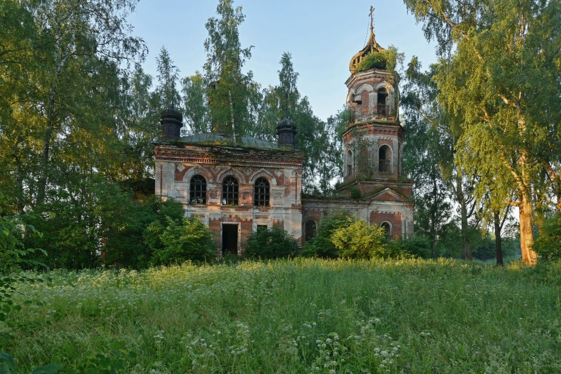 Церковь Вознесения Господня, Вознесенье (Кашинский городской округ, Тверская область). фасады, Вид с севера