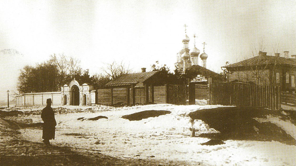 Троице-Феодоровский (Феодоровский) монастырь, Вахитовский район (Казань, город, Республика Татарстан). архивная фотография, Снято в конце ХIX в. Из фотоальбома 