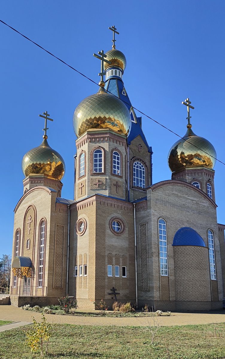 Белая Глина. Церковь Покрова Пресвятой Богородицы. фасады, Вид храма с алтарной части