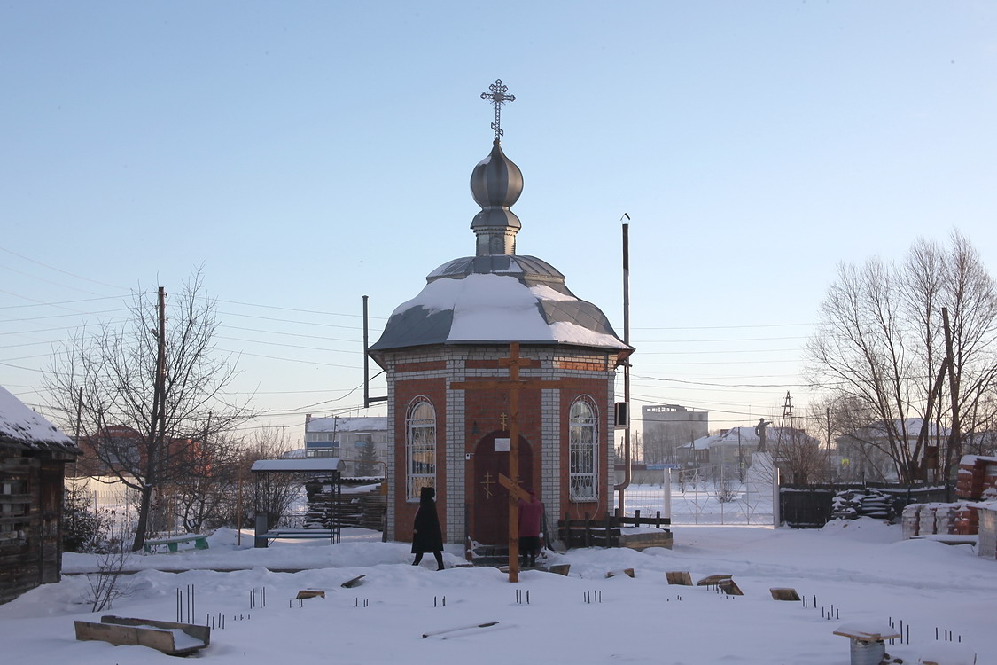 Юргамыш. Церковь Покрова Пресвятой Богородицы. фасады, Вид с запада
