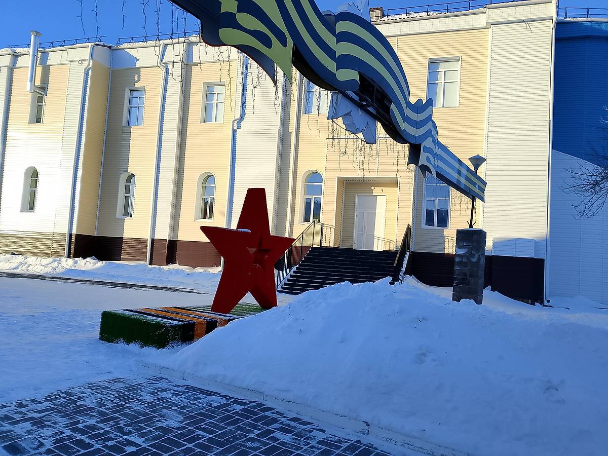 Южная часть церкви 2026, архитектурные детали. Церковь Казанской иконы Божией Матери (старая), Щучье (Щучанский район, Курганская область)