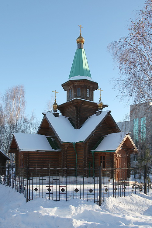 Курган. Церковь Николая Чудотворца в парке Победы. фасады