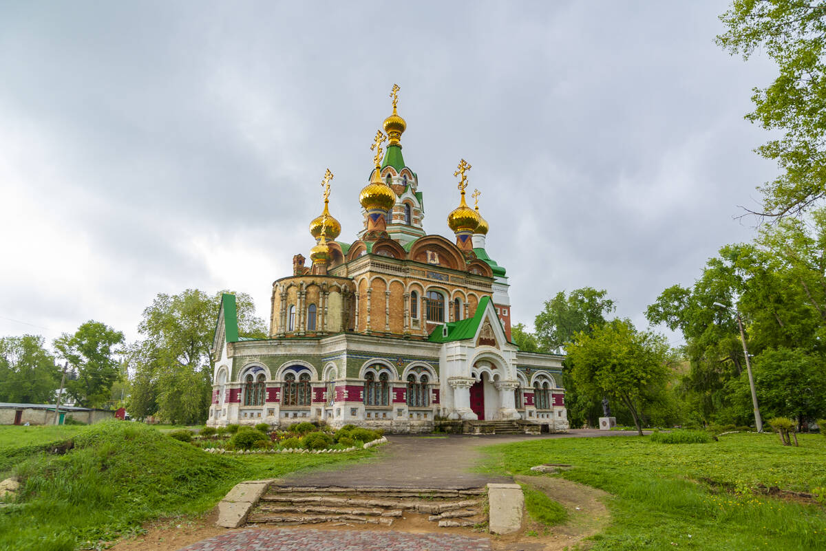 Церковь Сергия Радонежского, Чапаевск (Чапаевск, город, Самарская область). фасады