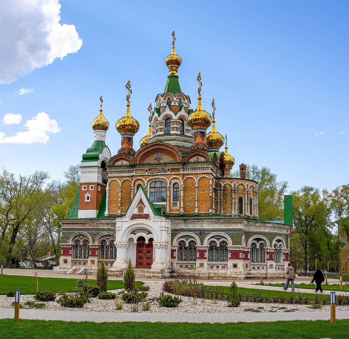 фасады. Церковь Сергия Радонежского, Чапаевск (Чапаевск, город, Самарская область)