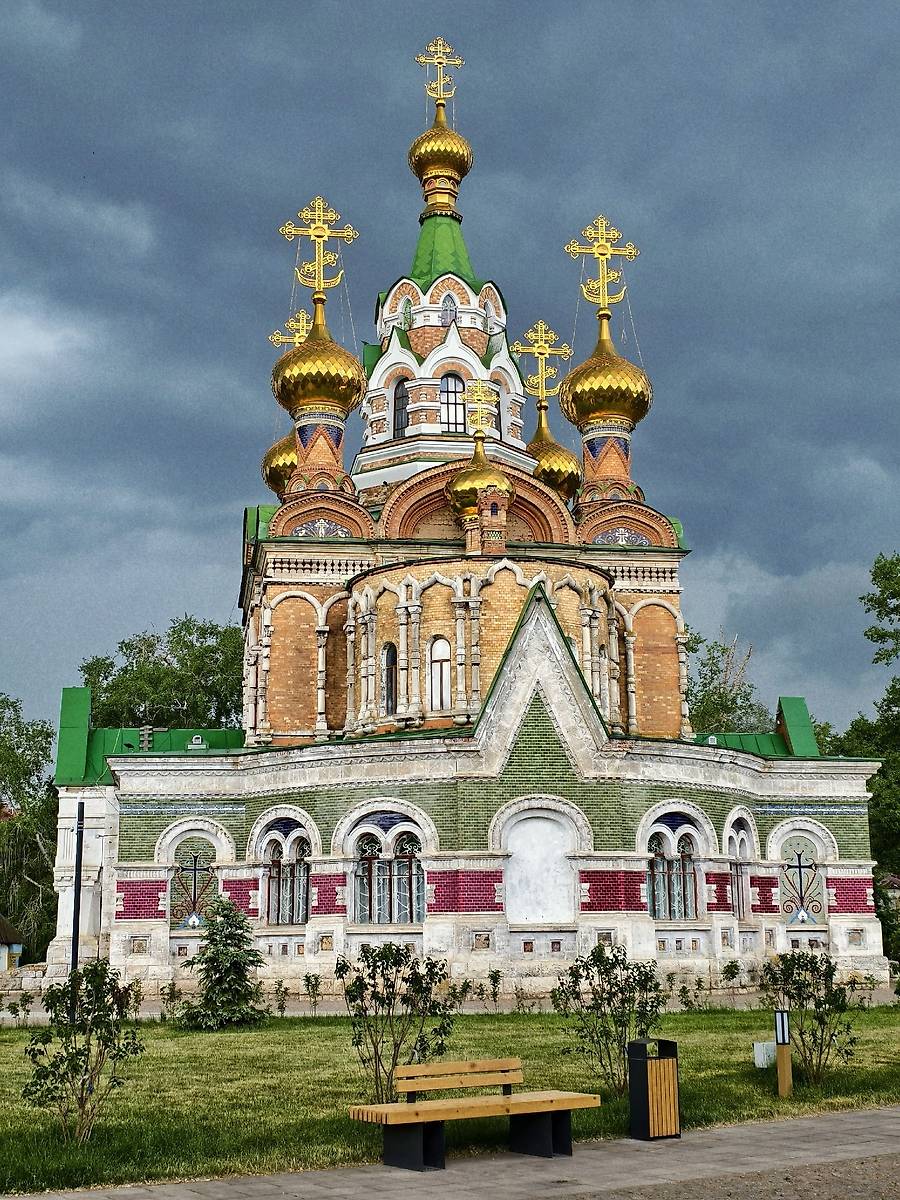 фасады. Церковь Сергия Радонежского, Чапаевск (Чапаевск, город, Самарская область)
