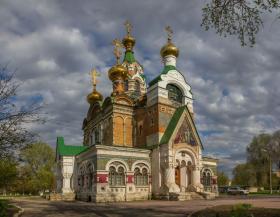 Чапаевск. Церковь Сергия Радонежского