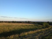 Церковь Троицы Живоначальной, Вид на храмовое место и село Нагольное<br>, Нагольное, Пристенский район, Курская область