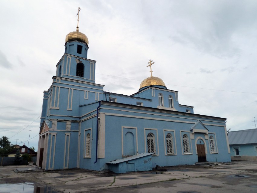 Чапаевск. Церковь Николая Чудотворца. фасады