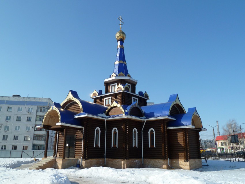 Чапаевск. Церковь Казанской иконы Божией Матери на Берсоле (новая). фасады