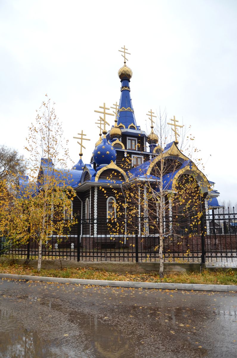 Церковь Казанской иконы Божией Матери на Берсоле (новая), Чапаевск (Чапаевск, город, Самарская область). фасады