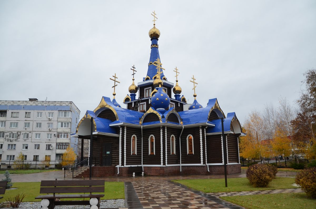Церковь Казанской иконы Божией Матери на Берсоле (новая), Чапаевск (Чапаевск, город, Самарская область). фасады