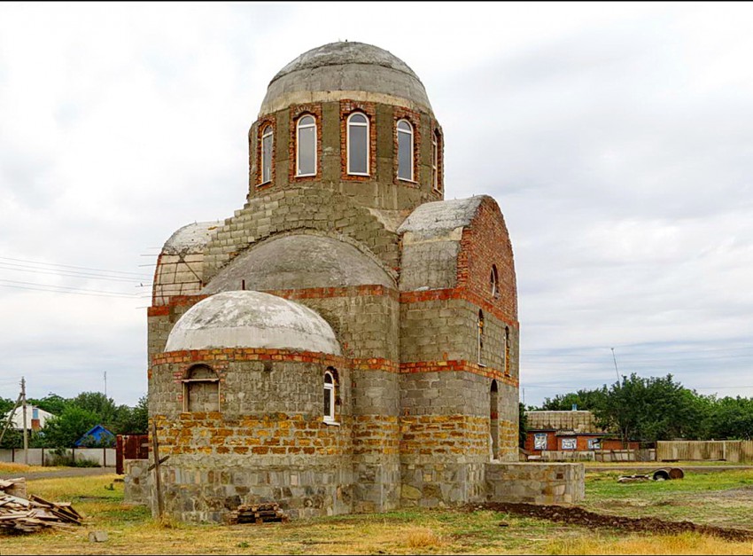Церковь Димитрия Солунского, Упраздно-Кагальницкий (Константиновский район, Ростовская область). документальные фотографии