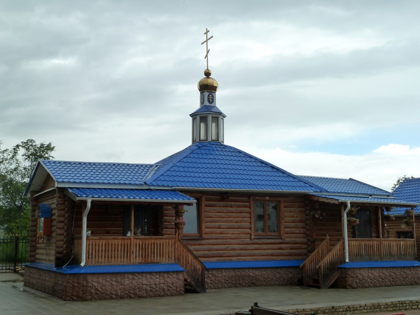 Церковь Казанской иконы Божией Матери на Берсоле, Чапаевск (Чапаевск, город, Самарская область). общий вид в ландшафте