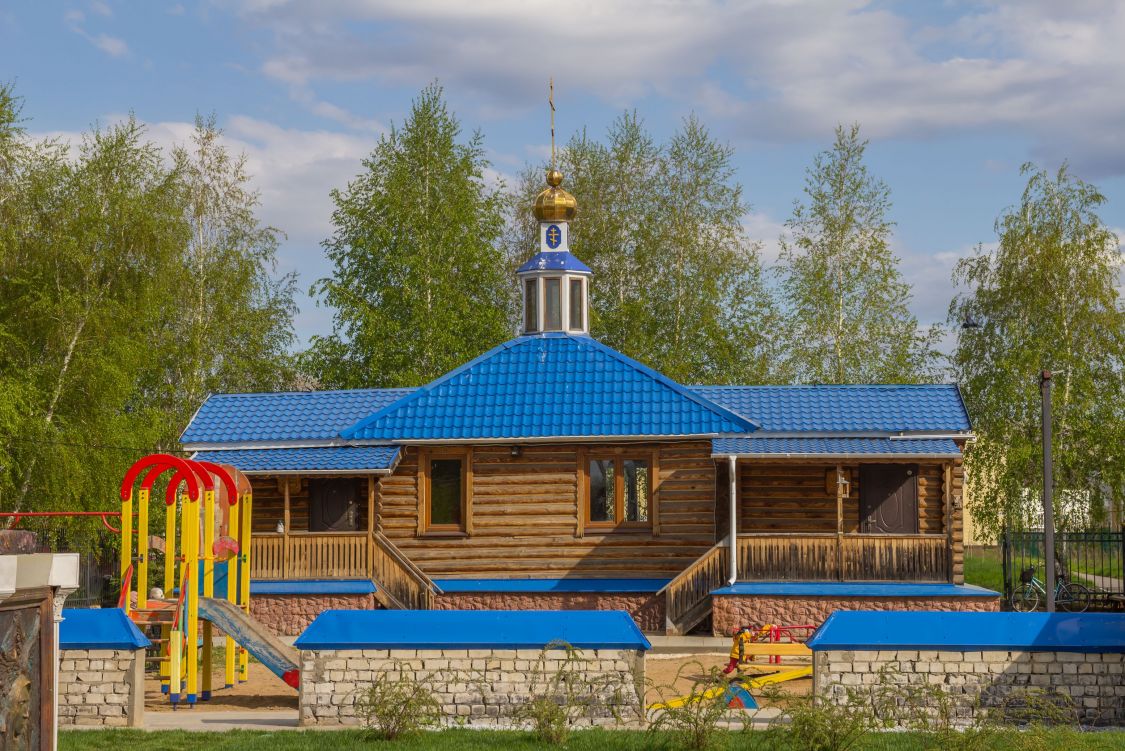 Церковь Казанской иконы Божией Матери на Берсоле, Чапаевск (Чапаевск, город, Самарская область). фасады, Вид с северо-запада