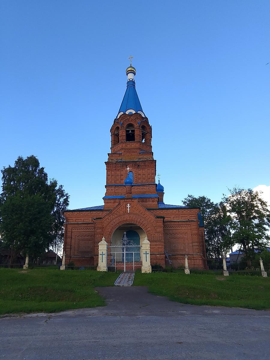фасады. Церковь Троицы Живоначальной, Зыково (Луговское) (Нолинский район, Кировская область)