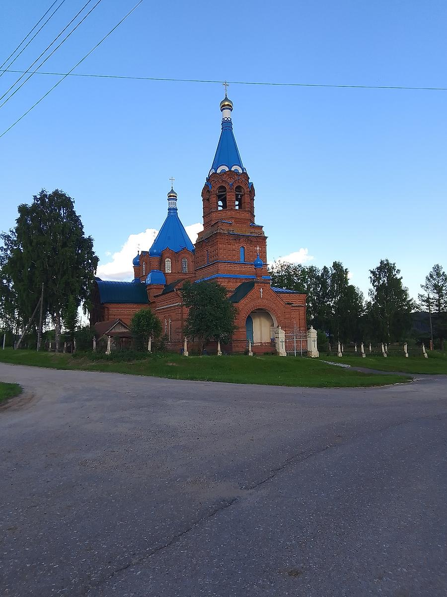 фасады. Церковь Троицы Живоначальной, Зыково (Луговское) (Нолинский район, Кировская область)
