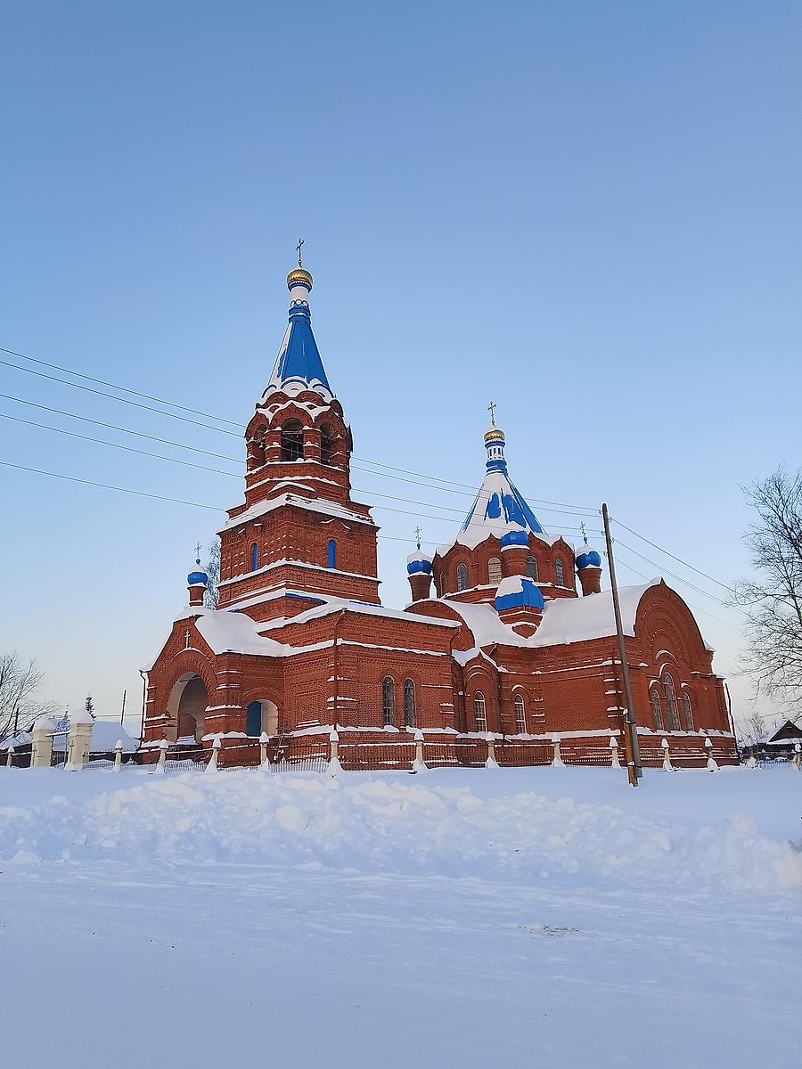 фасады. Церковь Троицы Живоначальной, Зыково (Луговское) (Нолинский район, Кировская область)