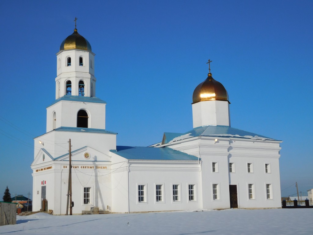 Церковь Казанской иконы Божией Матери, Каменный Брод (Красноармейский район, Самарская область). фасады