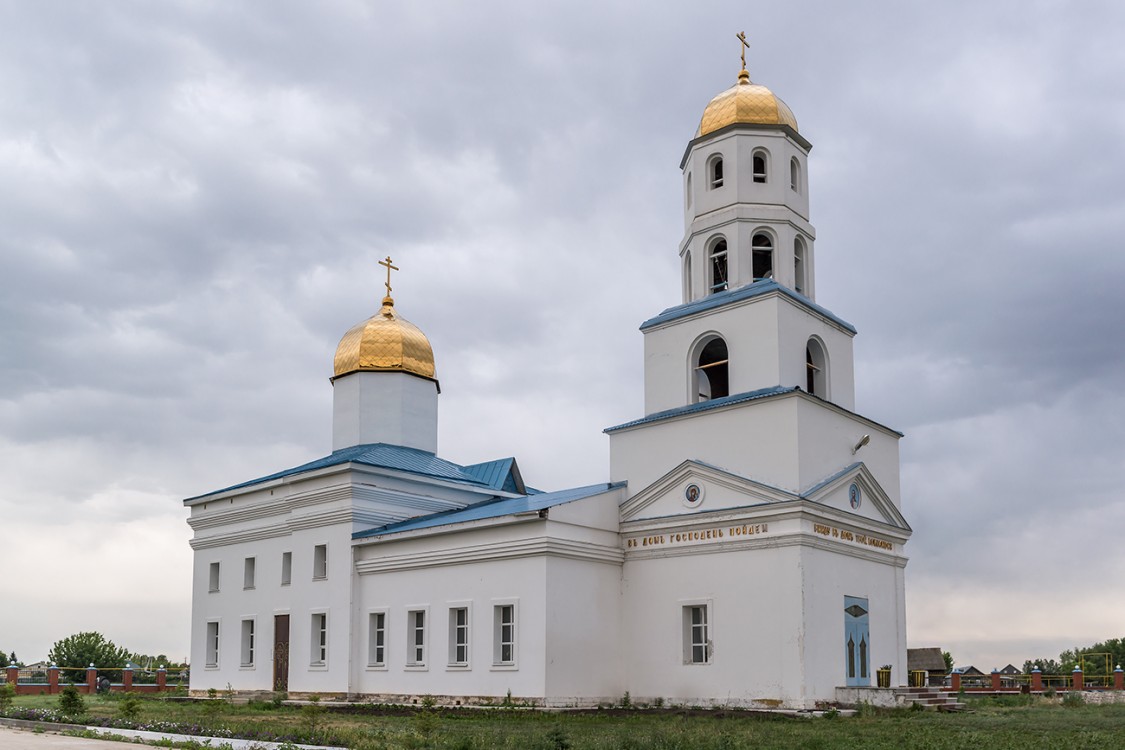 Каменный Брод. Церковь Казанской иконы Божией Матери. фасады