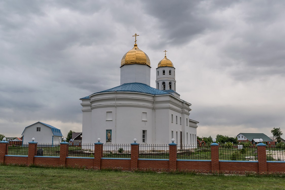 Каменный Брод. Церковь Казанской иконы Божией Матери. фасады